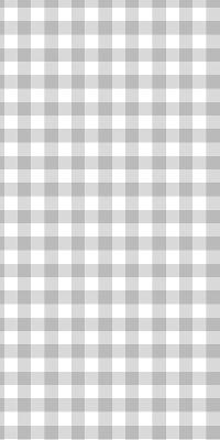 Fabric roller blind for window Gray checks