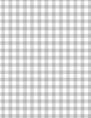 Fabric roller blind for window Gray checks