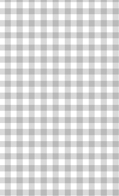 Fabric roller blind for window Gray checks