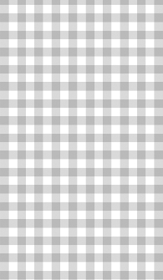 Fabric roller blind for window Gray checks