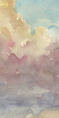 Blackout roller blind Colorful sky