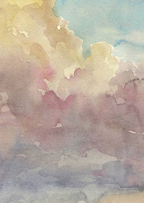 Blackout roller blind Colorful sky