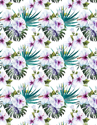 Blackout roller blind Flowers