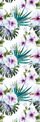 Blackout roller blind Flowers