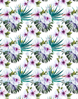 Blackout roller blind Flowers