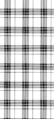 Blackout roller blind for window Gray tartan
