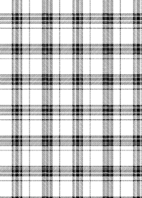 Blackout roller blind for window Gray tartan