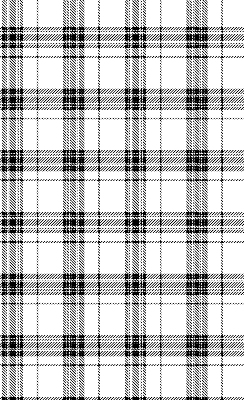 Blackout roller blind for window Gray tartan