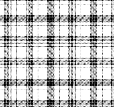 Blackout roller blind for window Gray tartan