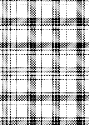 Blackout roller blind for window Gray tartan