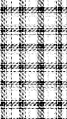 Blackout roller blind for window Gray tartan