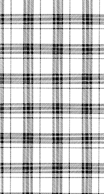 Blackout roller blind for window Gray tartan