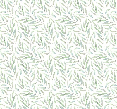 Blackout roller blind Green leaves