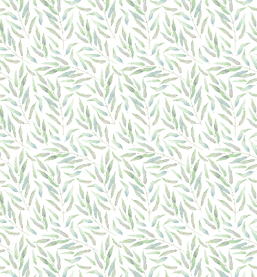 Blackout roller blind Green leaves