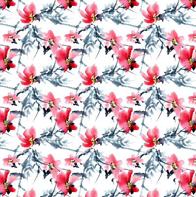 Blackout roller blind Flowers