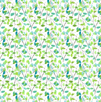 Fabric roller blind for window Twigs