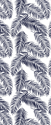 Blackout roller blind Fern leaves