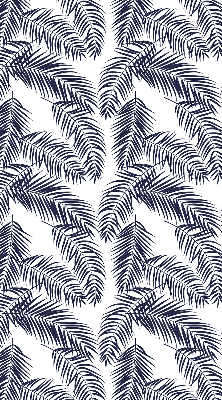 Blackout roller blind Fern leaves