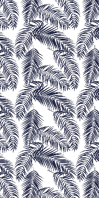 Blackout roller blind Fern leaves