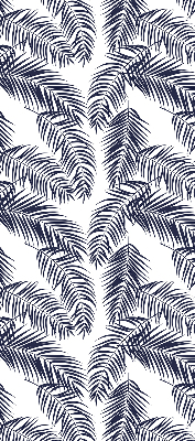 Blackout roller blind Fern leaves