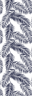 Blackout roller blind Fern leaves
