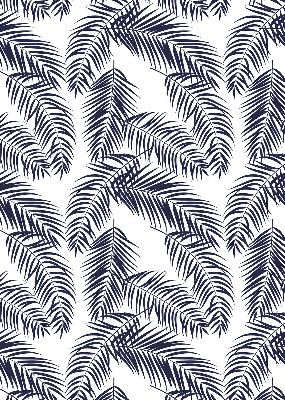 Blackout roller blind Fern leaves