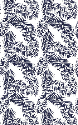 Blackout roller blind Fern leaves