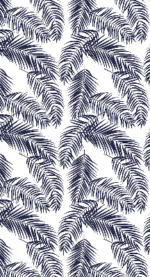 Blackout roller blind Fern leaves