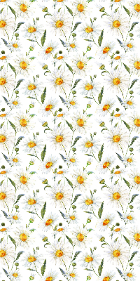 Blackout roller blind for window Daisies
