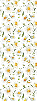 Blackout roller blind for window Daisies