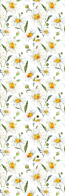 Blackout roller blind for window Daisies