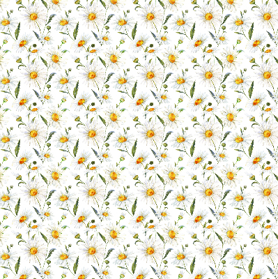 Blackout roller blind for window Daisies