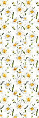 Blackout roller blind for window Daisies