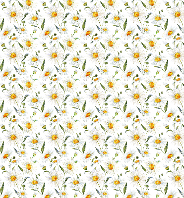 Blackout roller blind for window Daisies