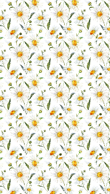 Blackout roller blind for window Daisies