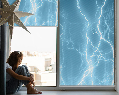 Blackout roller blind for window Lightning