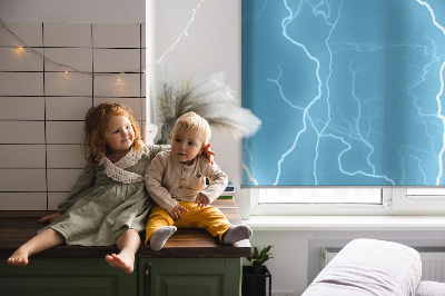 Blackout roller blind for window Lightning