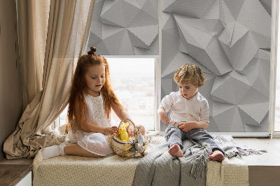 Blackout roller blind 3D paper wall