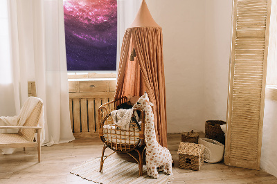 Fabric roller blind for window Galaxy