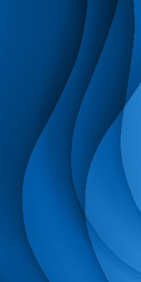 Fabric roller blind for window Blue waves