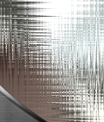 Fabric roller blind for window Mirror abstraction