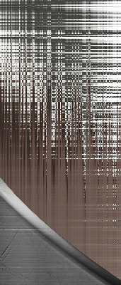 Fabric roller blind for window Mirror abstraction