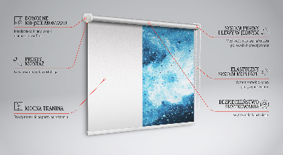 Blackout roller blind Cosmos