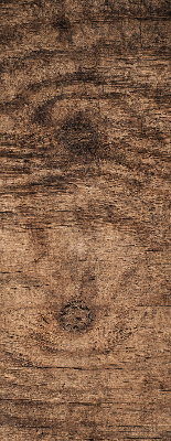 Fabric roller blind for window Dark wood