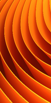 Blackout roller blind for window Orange abstraction