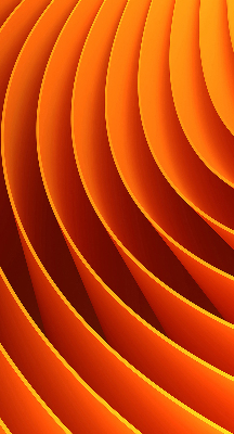 Blackout roller blind for window Orange abstraction
