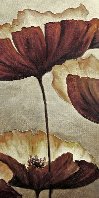 Blackout roller blind Flowers