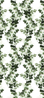 Blackout roller blind for window Leaves