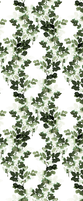 Blackout roller blind for window Leaves