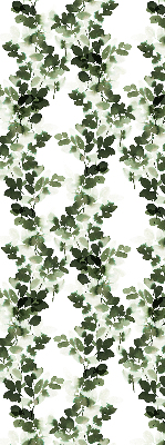 Blackout roller blind for window Leaves